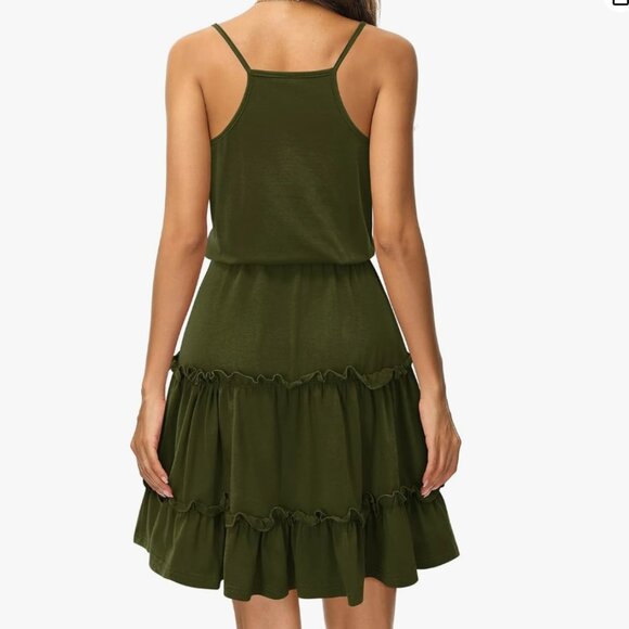 Boho Chic Spaghetti Strap Mini Dress - Perfect for Beach Vacations! - Picture 3 of 10